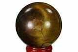Polished Tiger's Eye Sphere #148887-1